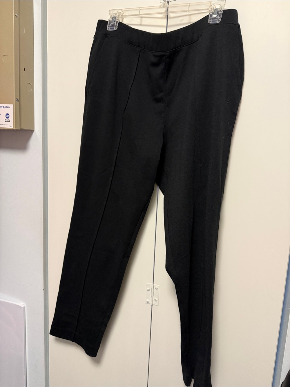 J. Crew Factory Black Pin Tuck Pant
